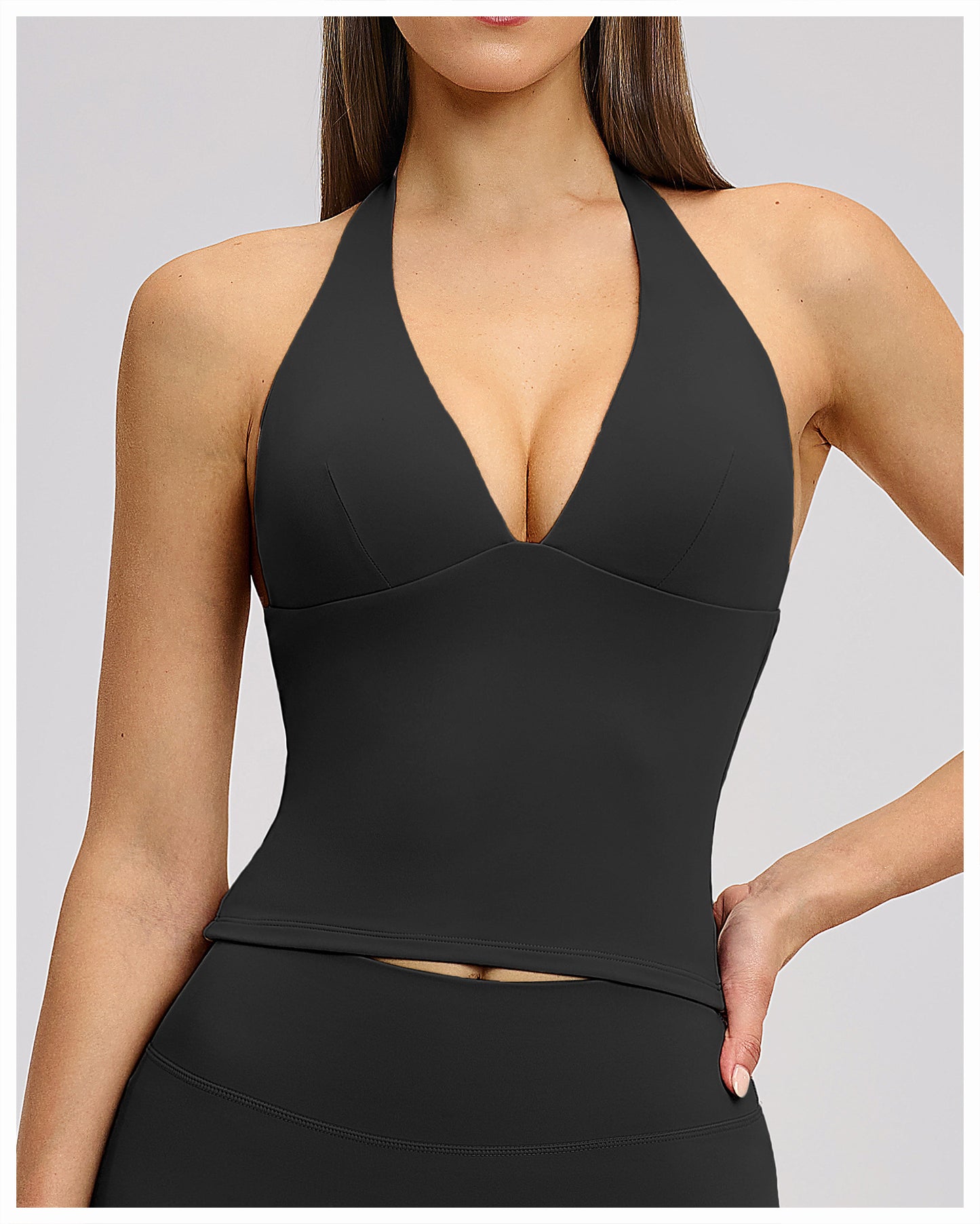 The Crystal Halter Top