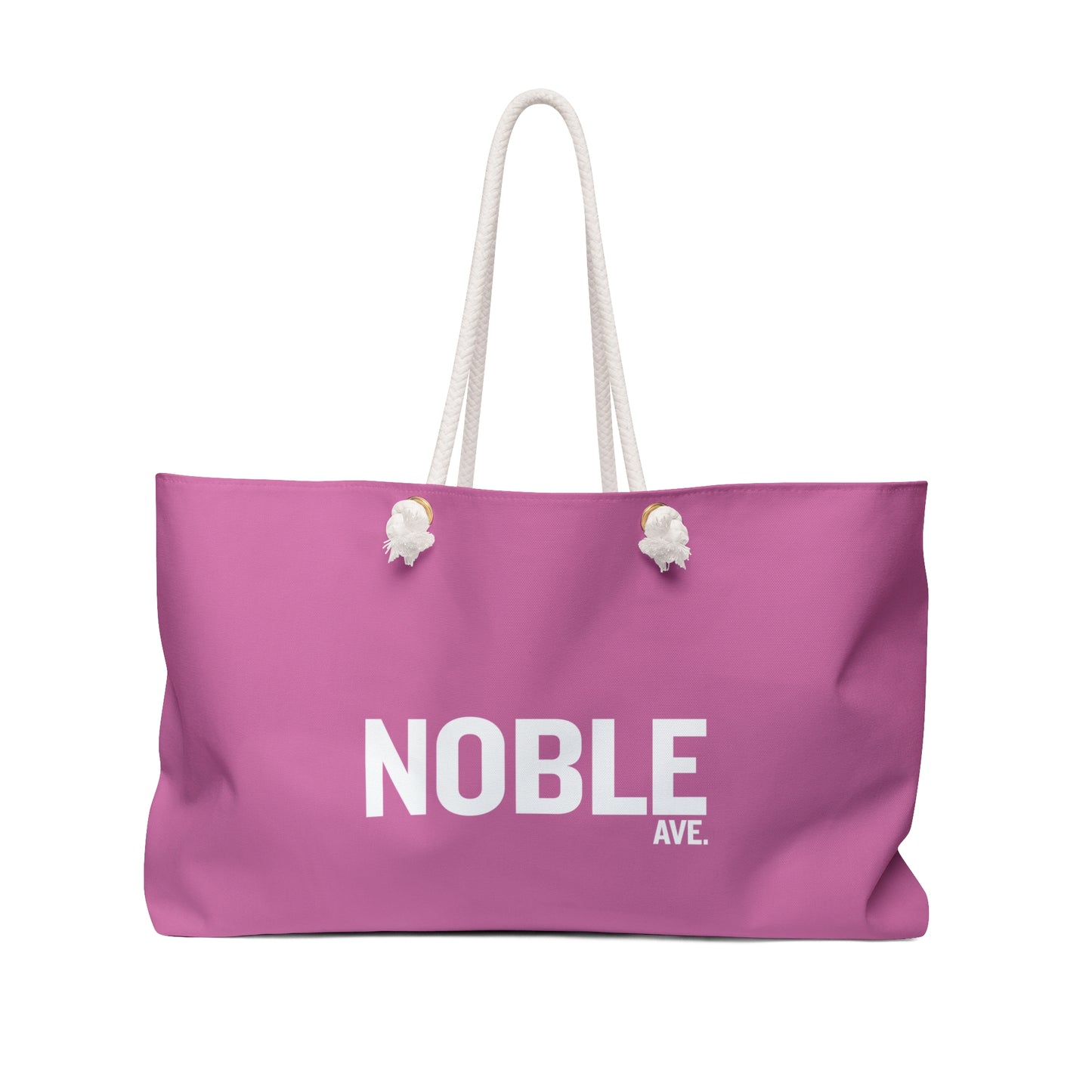 "NOBLE AVE." Weekender Bag