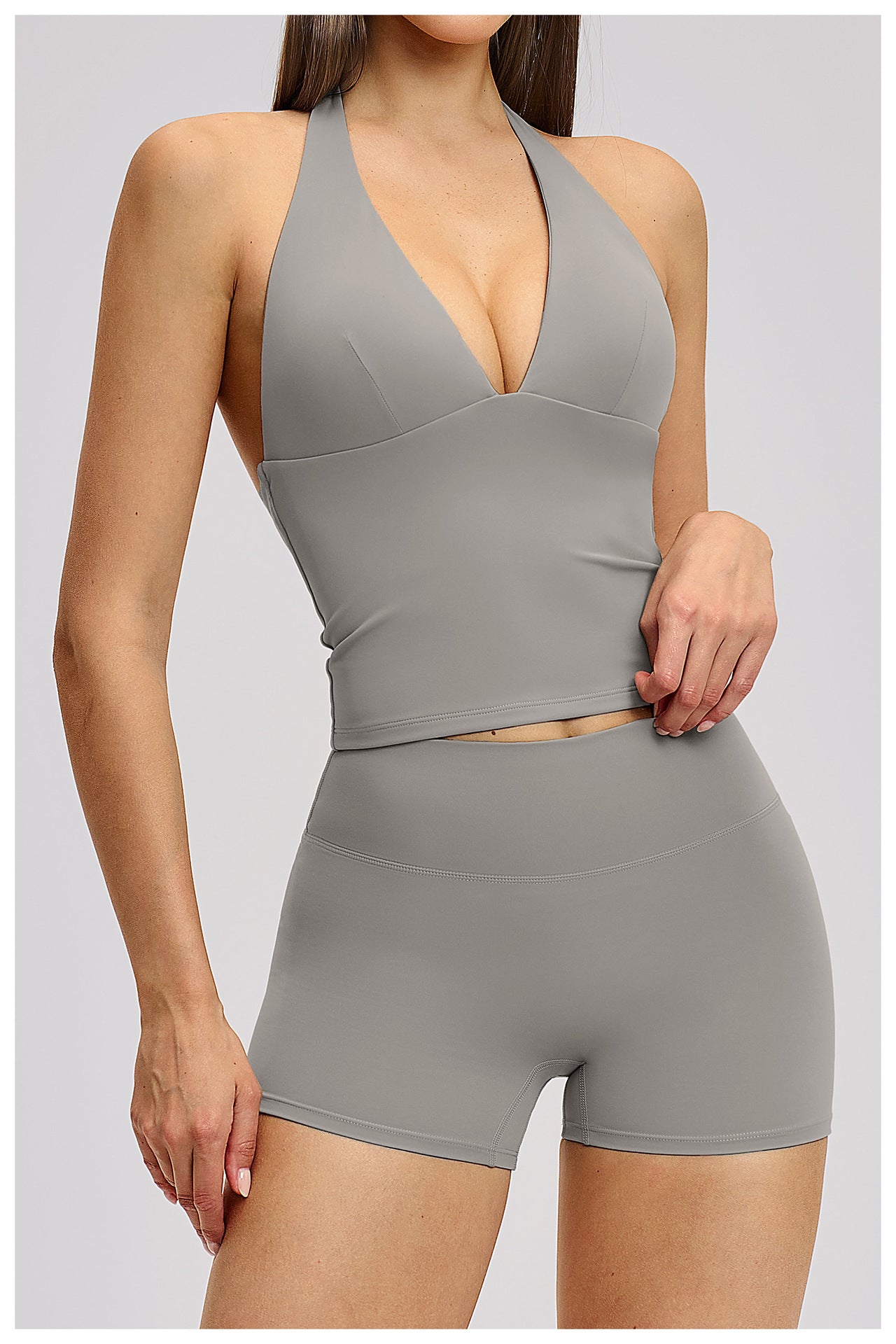 The Crystal Halter Top