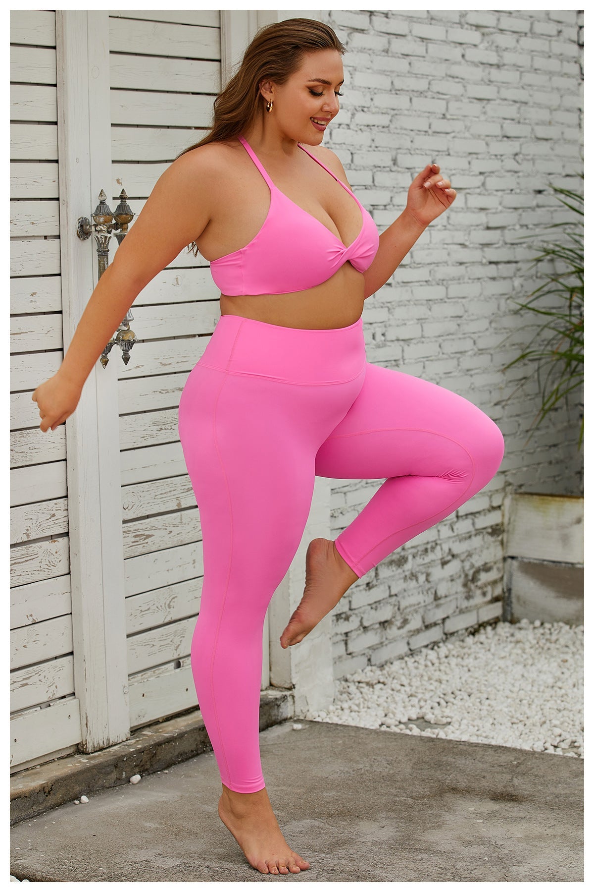 Cross My Heart Leggings - Curvy