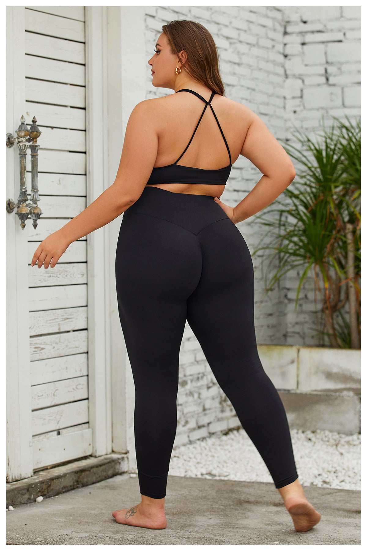 Cross My Heart Leggings - Curvy