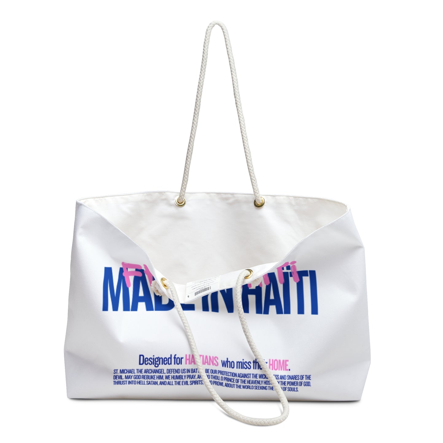 The "MADE IN HAÏTI" Weekender
