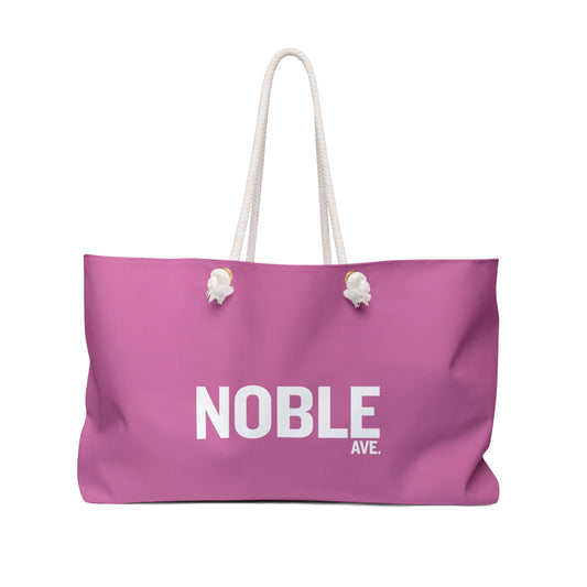 "NOBLE AVE." Weekender Bag