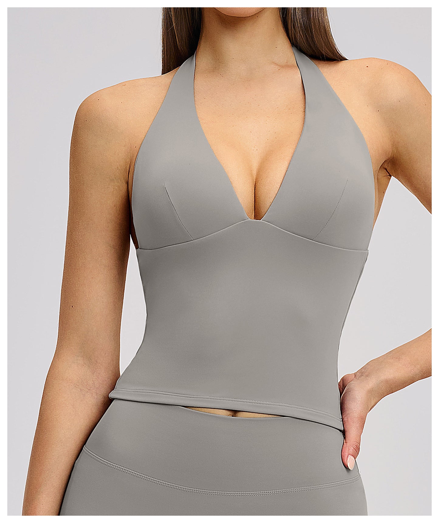 The Crystal Halter Top