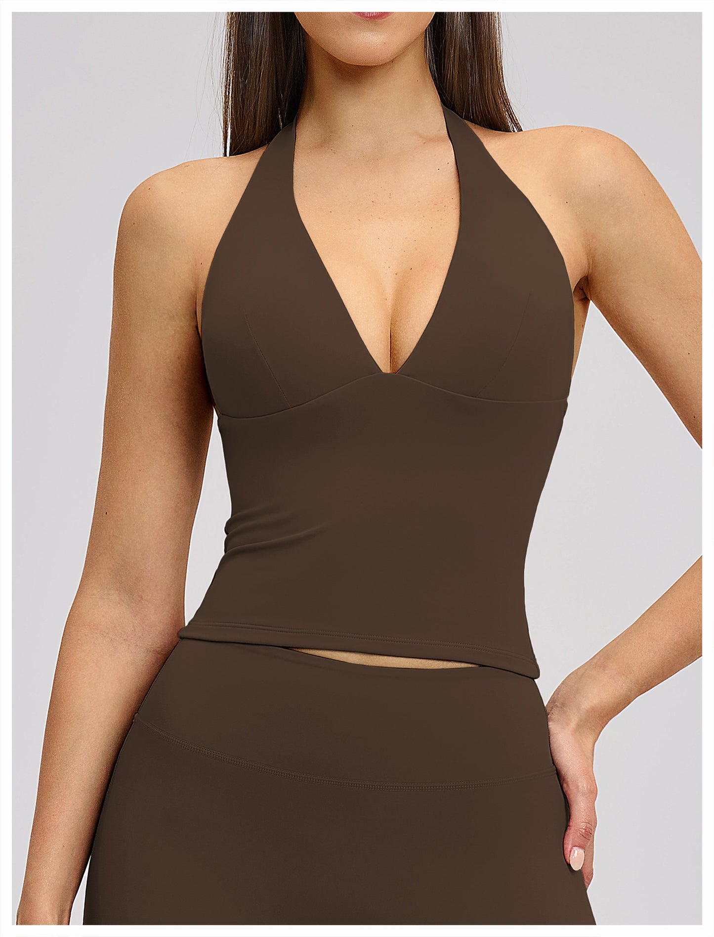 The Crystal Halter Top