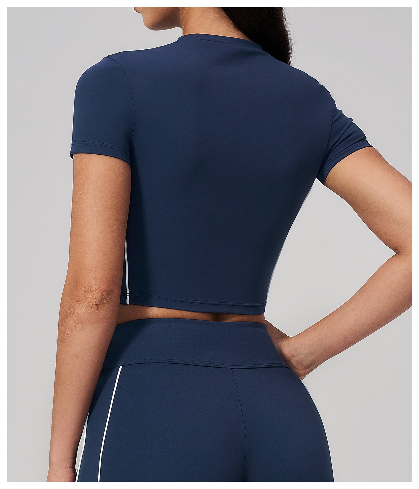 Brushed Short Sleeve Top