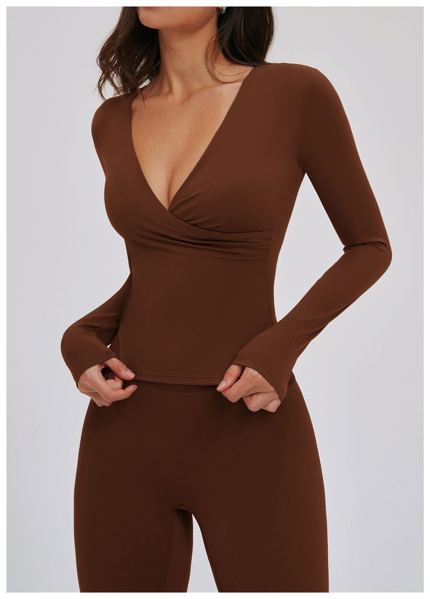 Long Sleeved V neck