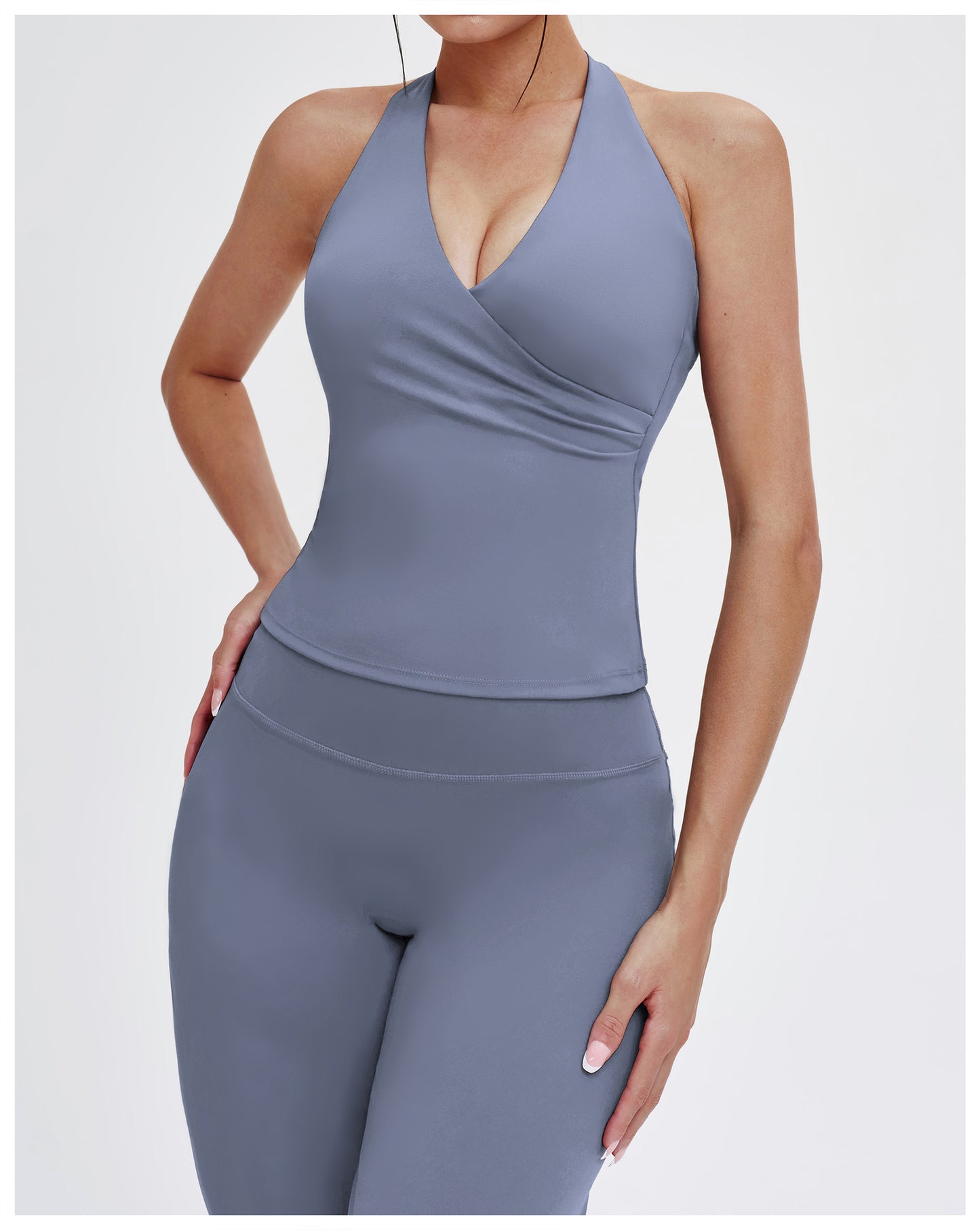 V neck Halter
