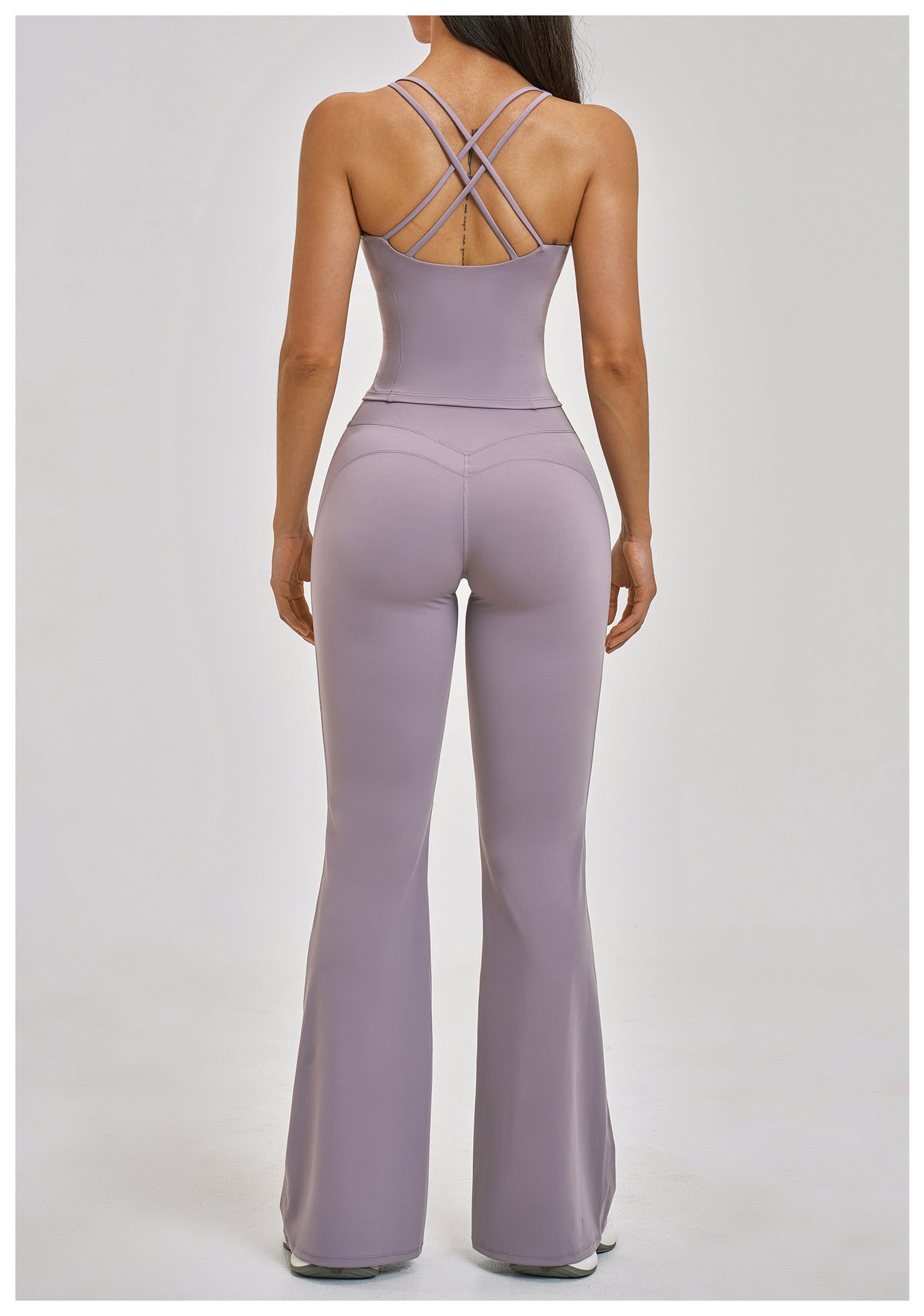 Brushed Bell Bottom Pants