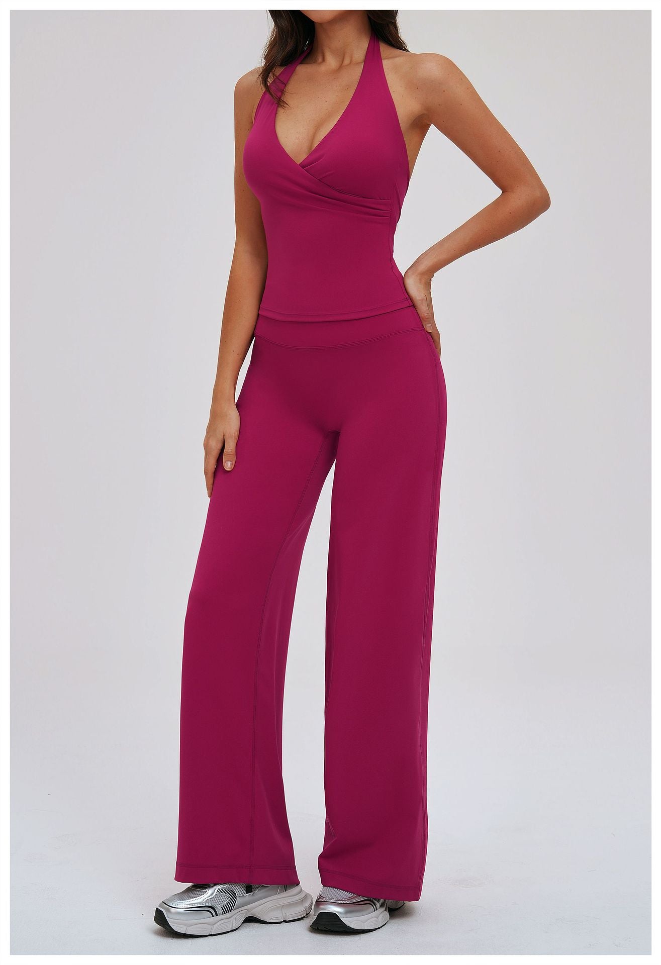 V neck Halter