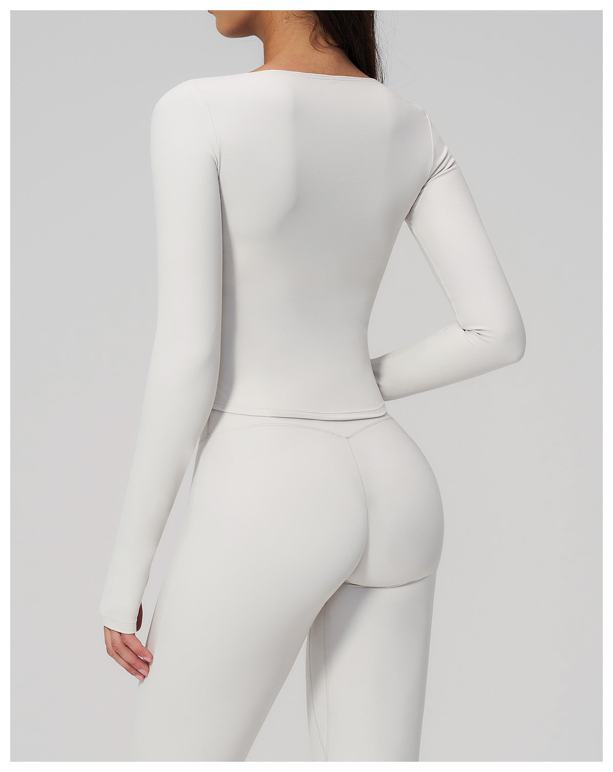 Summer Cream Brushed Long Sleeve