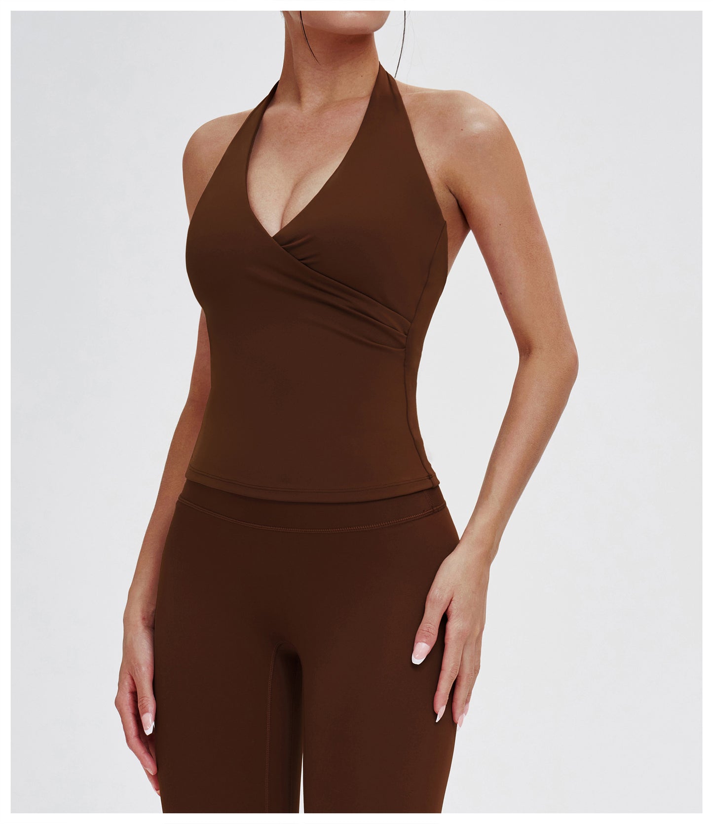 V neck Halter
