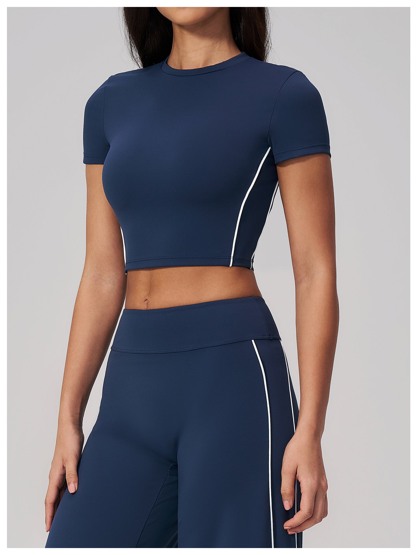 Brushed Short Sleeve Top