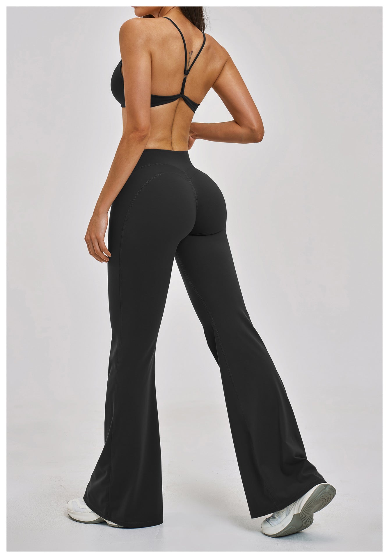 Brushed Bell Bottom Pants