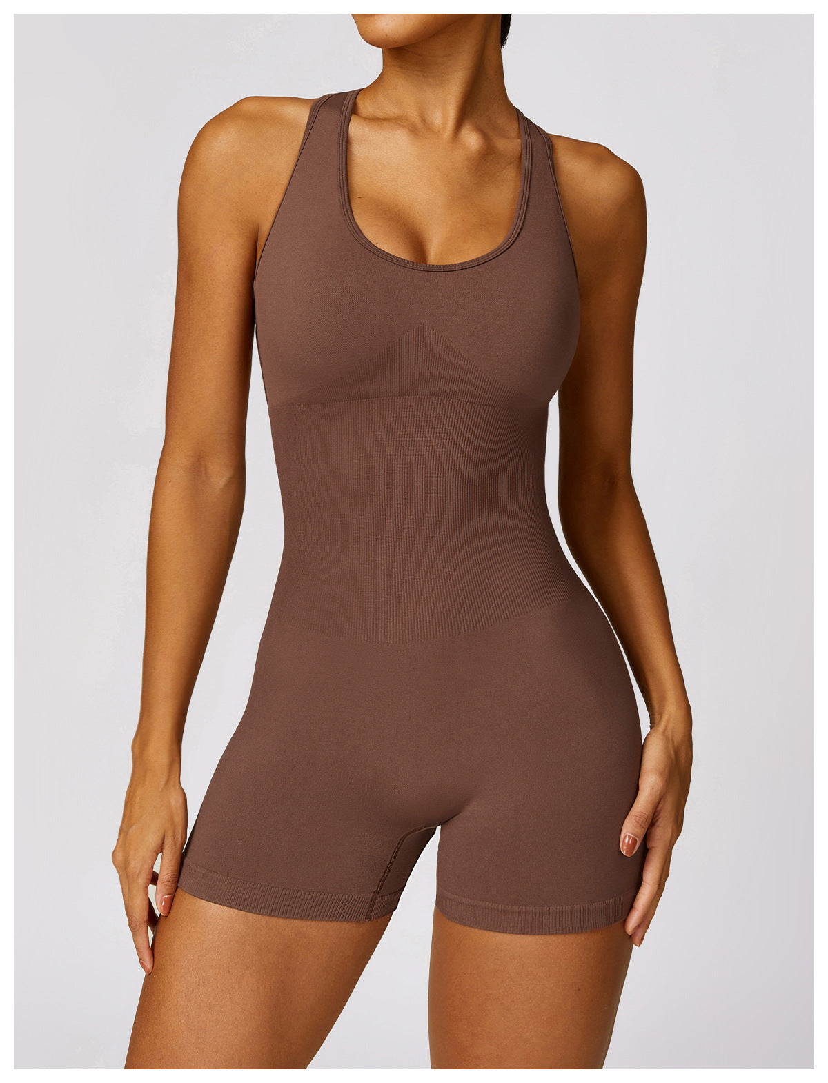 Tight Back Bodysuit Short