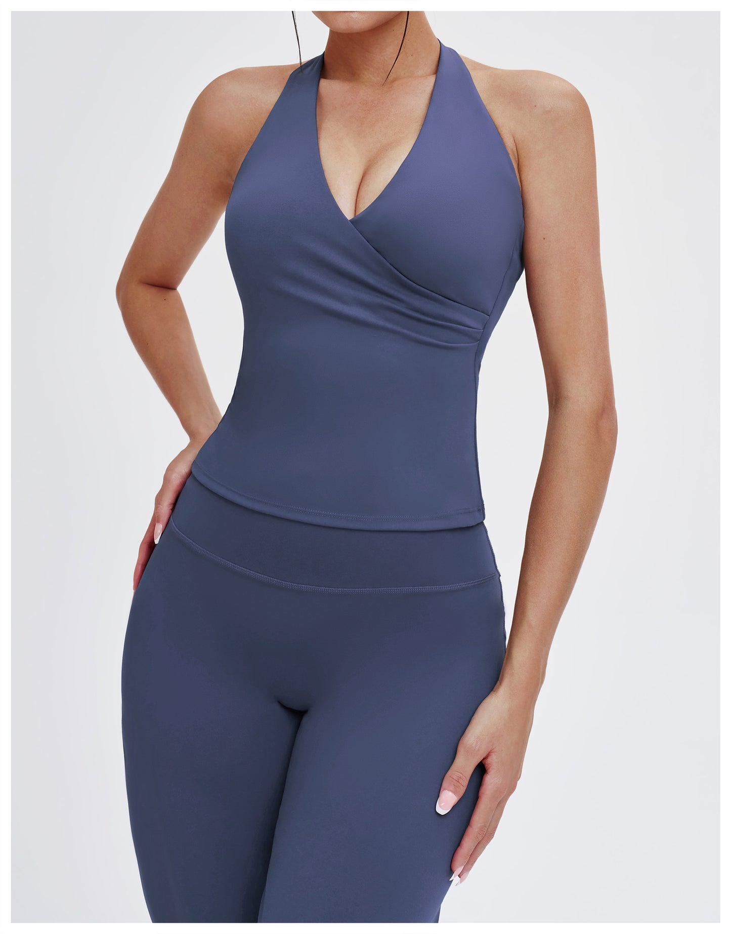 V neck Halter
