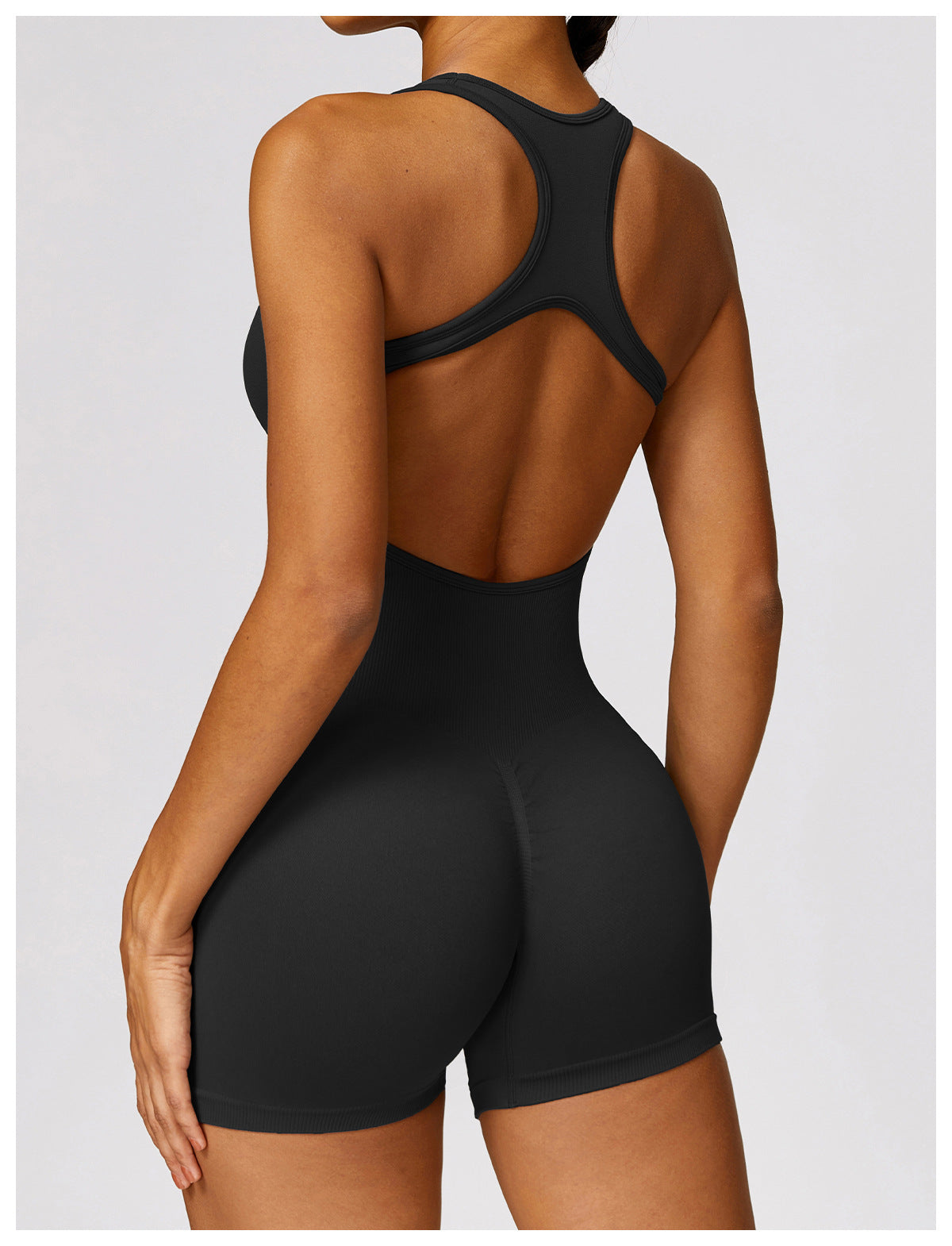 Tight Back Bodysuit Short