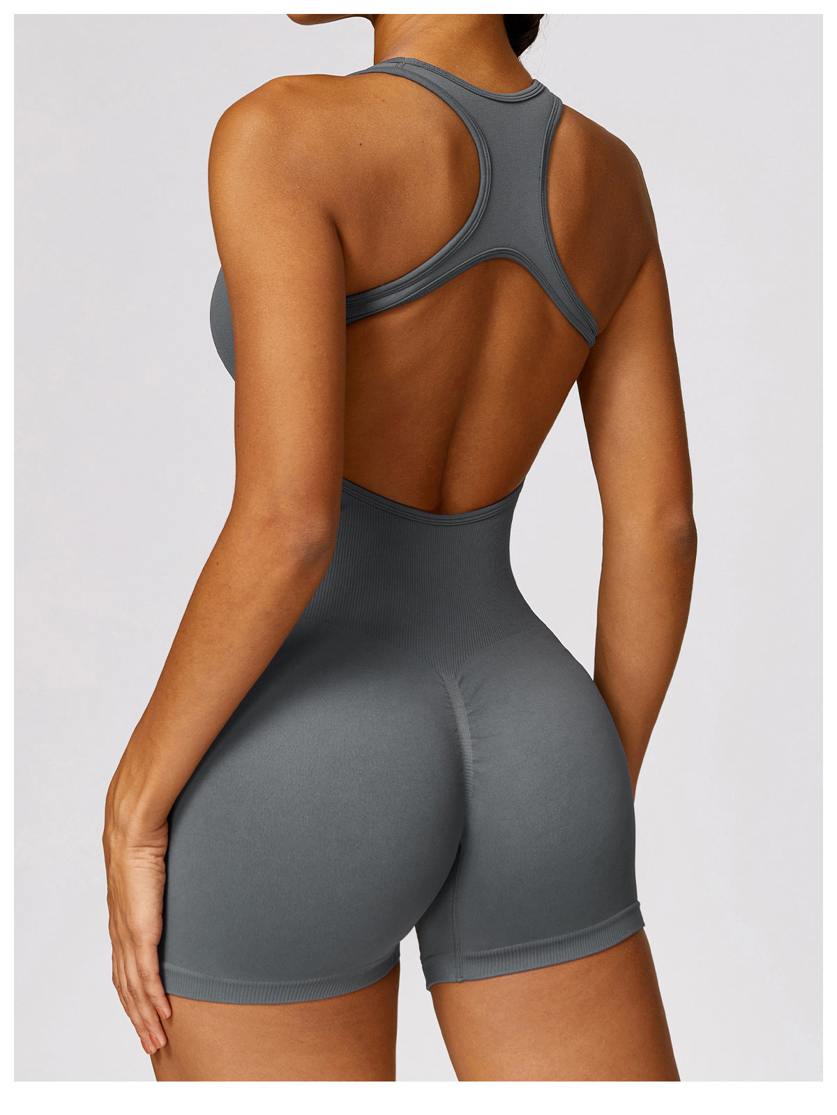 Tight Back Bodysuit Short