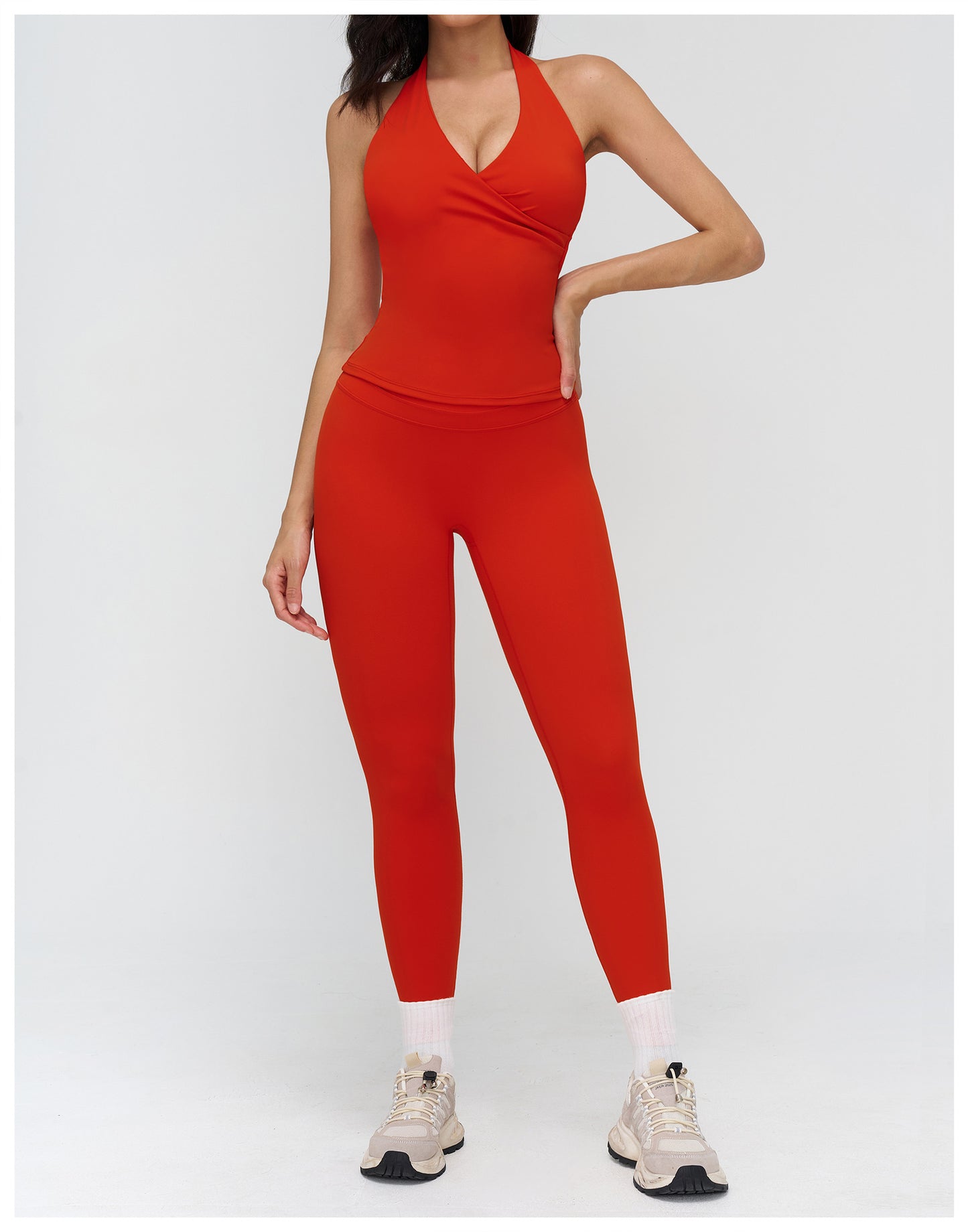 V neck Halter