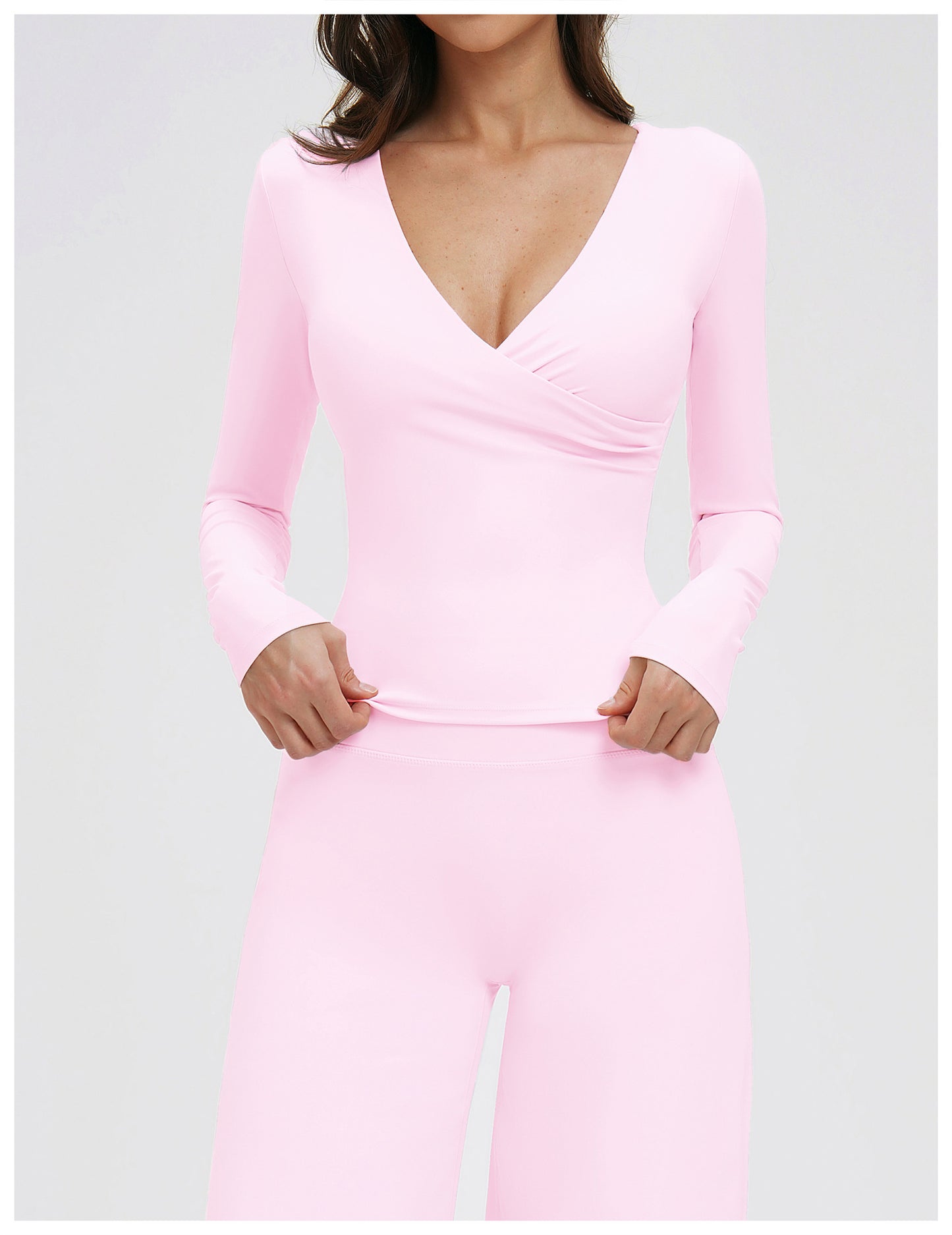 Long Sleeved V neck