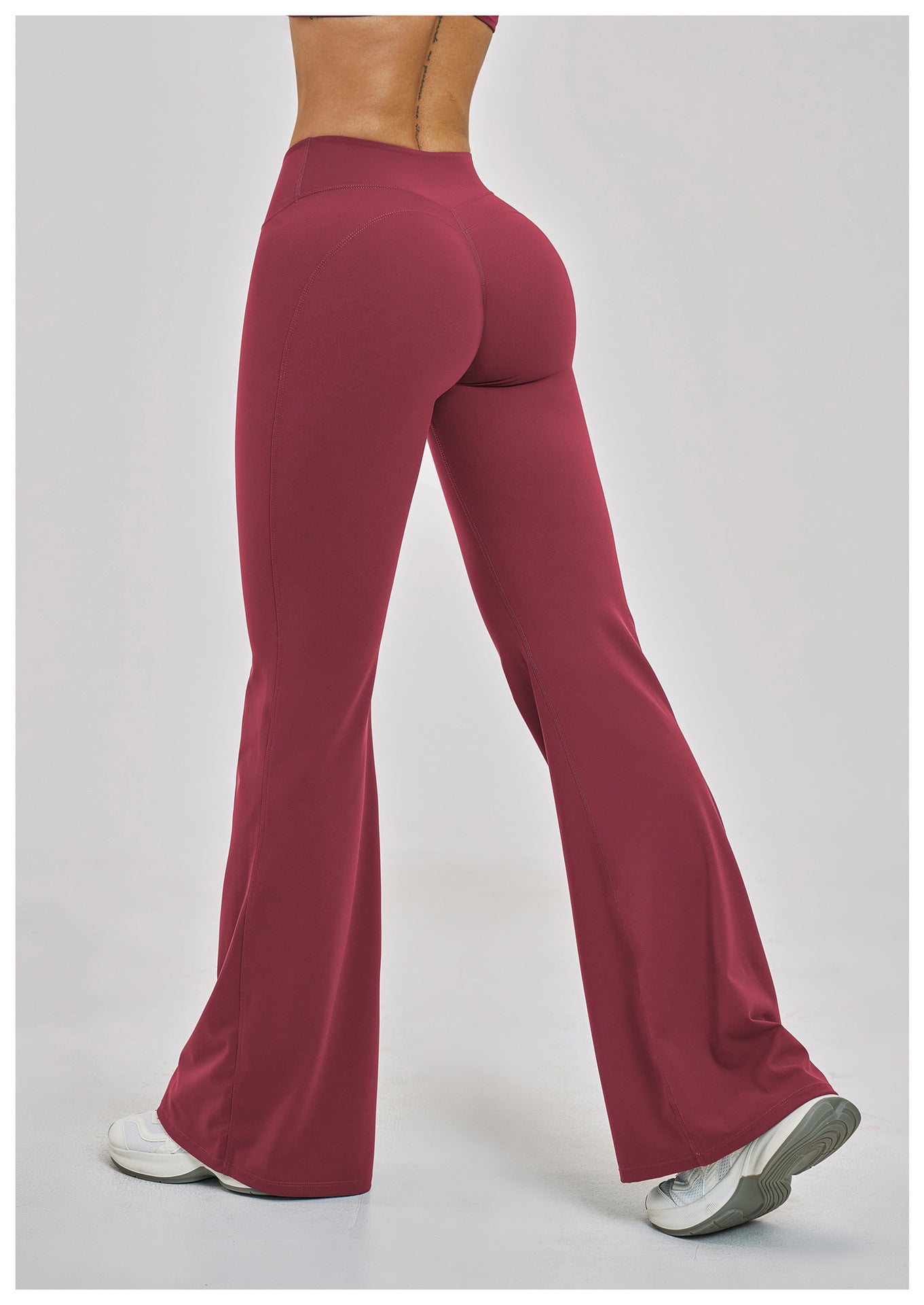 Brushed Bell Bottom Pants
