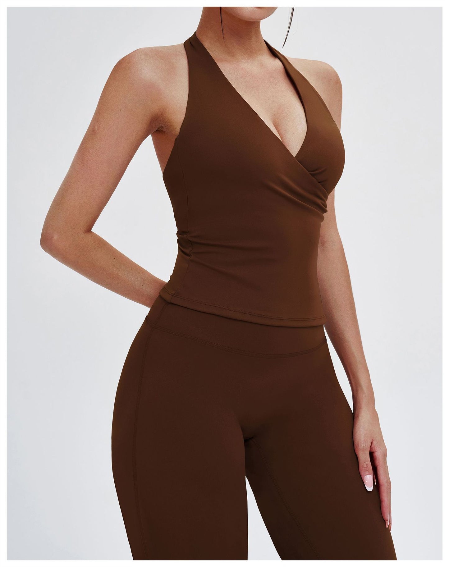 V neck Halter