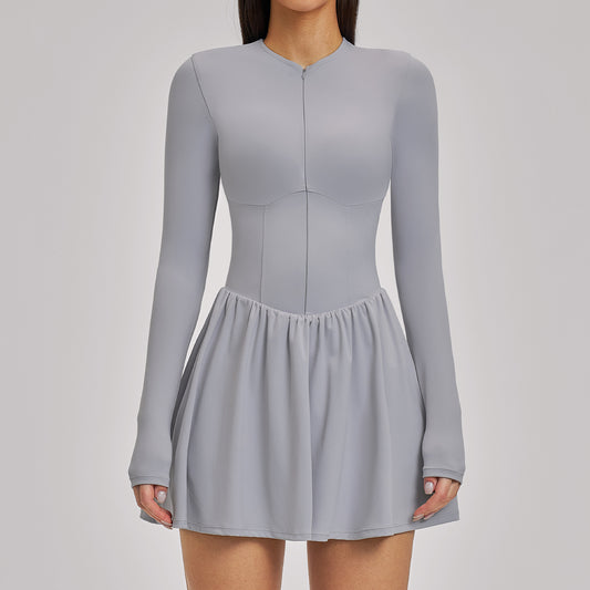 Cold silver gray