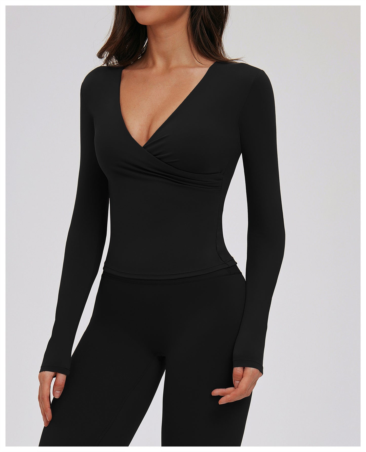 Long Sleeved V neck