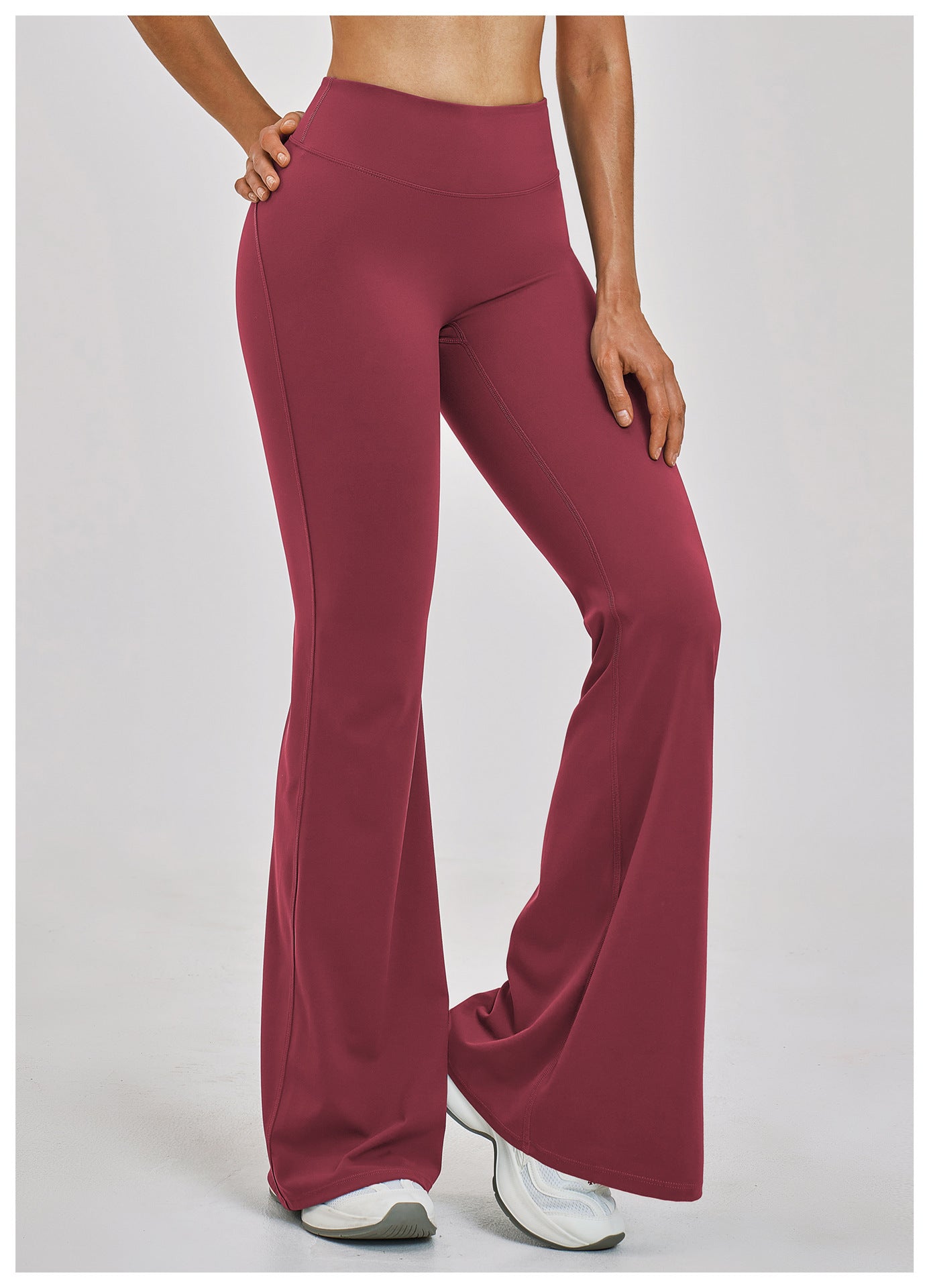 Brushed Bell Bottom Pants
