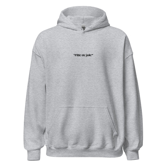 La "Fille de Joie" Grey Hoodie