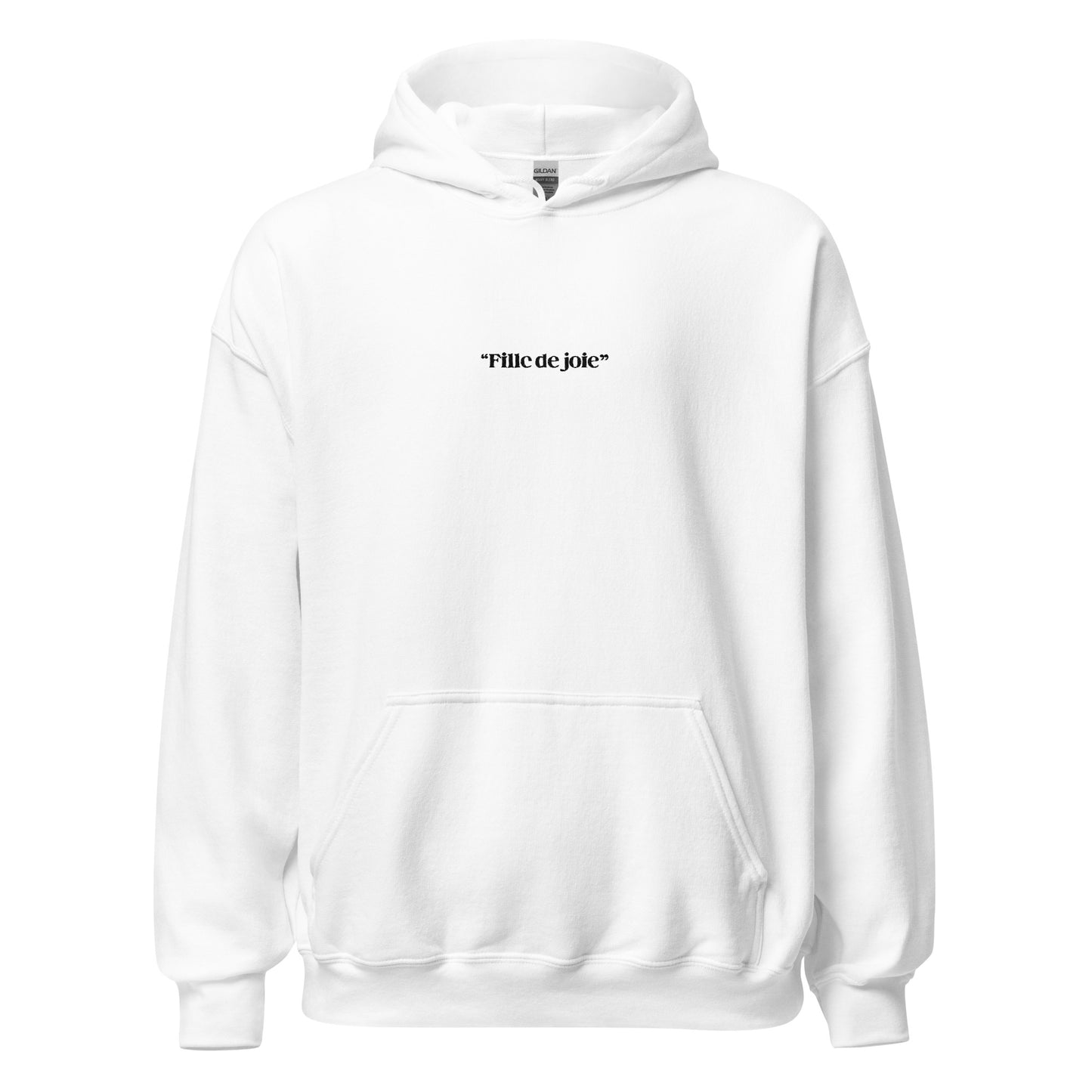 La "Fille de Joie" White Hoodie