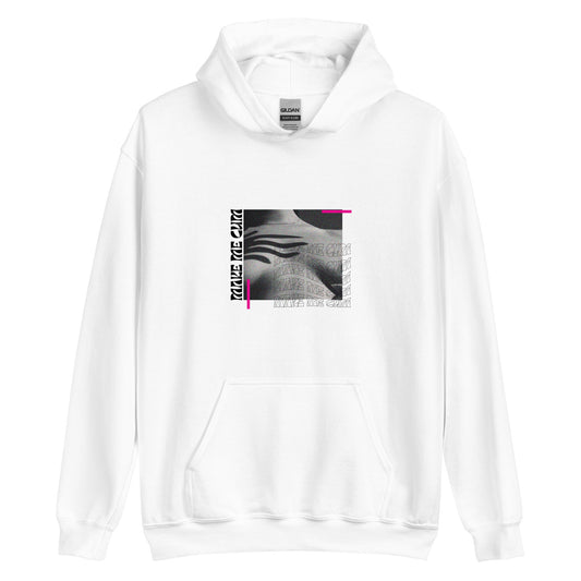 Le "breast cum" White Hoodie