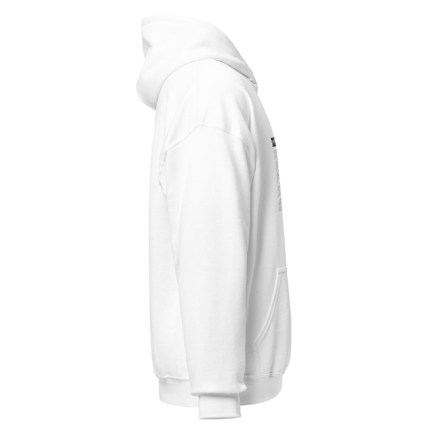 Le classic "make me cum" White Hoodie