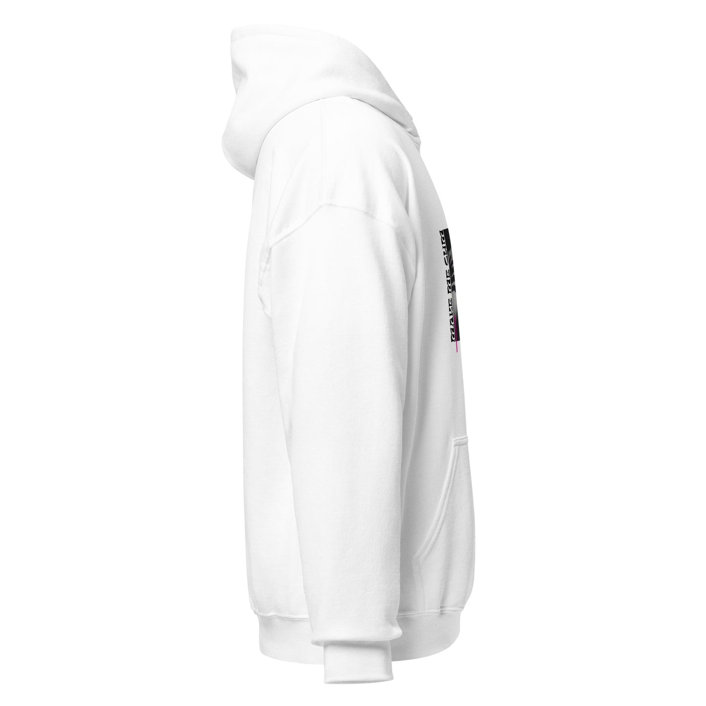 Le "breast cum" White Hoodie